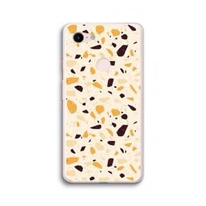 CaseCompany Terrazzo N°13: Google Pixel 3 XL Transparant Hoesje