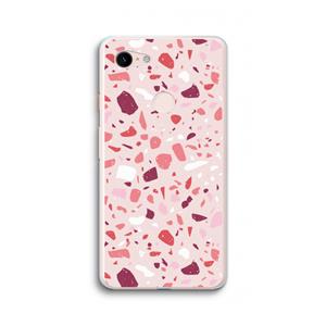 CaseCompany Terrazzo N°15: Google Pixel 3 XL Transparant Hoesje