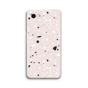 CaseCompany Terrazzo N°20: Google Pixel 3 XL Transparant Hoesje