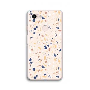 CaseCompany Terrazzo N°23: Google Pixel 3 XL Transparant Hoesje