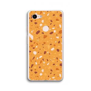 CaseCompany Terrazzo N°24: Google Pixel 3 XL Transparant Hoesje