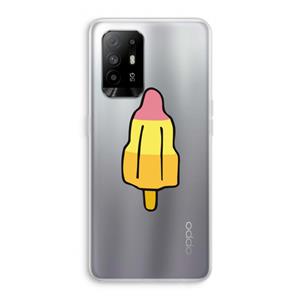 CaseCompany Raketijsje: Oppo A95 5G Transparant Hoesje