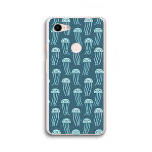 CaseCompany Kwallie: Google Pixel 3 XL Transparant Hoesje
