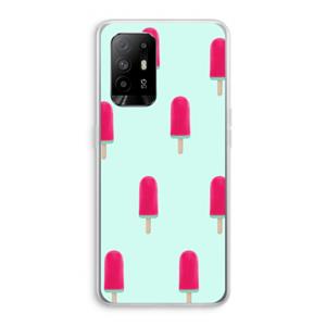 CaseCompany Waterijsje: Oppo A95 5G Transparant Hoesje