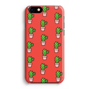 CaseCompany Mini cactus: Volledig Geprint iPhone 7 Hoesje