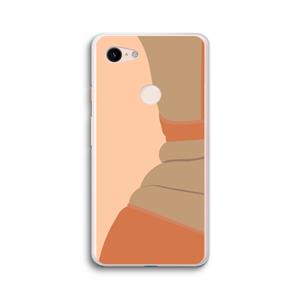 CaseCompany Bikini: Google Pixel 3 XL Transparant Hoesje