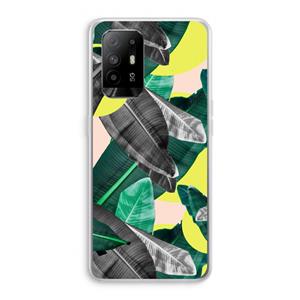 CaseCompany Fantasie jungle: Oppo A95 5G Transparant Hoesje