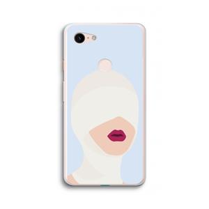 CaseCompany Incognito: Google Pixel 3 XL Transparant Hoesje