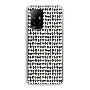 CaseCompany Crazy shapes: Oppo A95 5G Transparant Hoesje