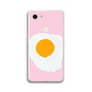 CaseCompany Sunny side up: Google Pixel 3 XL Transparant Hoesje