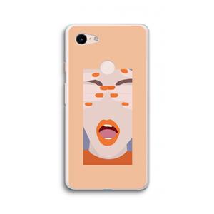 CaseCompany Surprise: Google Pixel 3 XL Transparant Hoesje