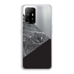 CaseCompany Combinatie marmer: Oppo A95 5G Transparant Hoesje