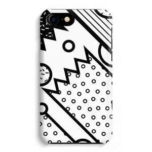 CaseCompany Pop Art #4: Volledig Geprint iPhone 7 Hoesje