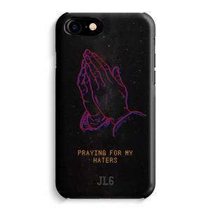 CaseCompany Praying For My Haters: Volledig Geprint iPhone 7 Hoesje