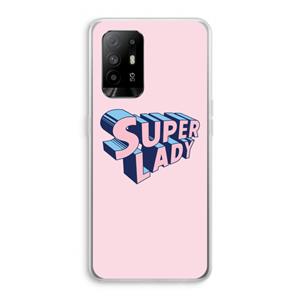 CaseCompany Superlady: Oppo A95 5G Transparant Hoesje