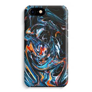 CaseCompany Black Unicorn: Volledig Geprint iPhone 7 Hoesje