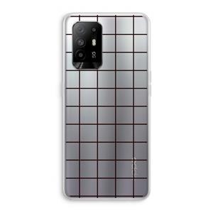 CaseCompany Rooster: Oppo A95 5G Transparant Hoesje