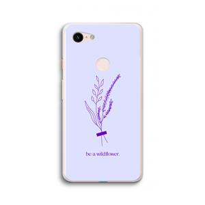 CaseCompany Be a wildflower: Google Pixel 3 XL Transparant Hoesje