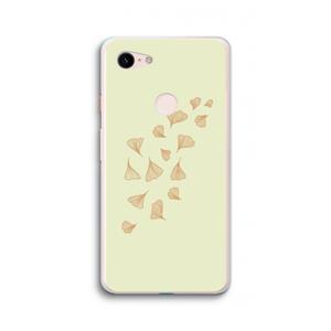 CaseCompany Falling Leaves: Google Pixel 3 XL Transparant Hoesje