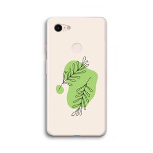 CaseCompany Beleaf in you: Google Pixel 3 XL Transparant Hoesje