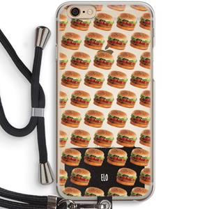 CaseCompany Giants: iPhone 6 / 6S Transparant Hoesje met koord