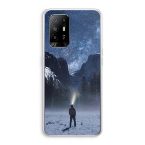 CaseCompany Wanderlust: Oppo A95 5G Transparant Hoesje