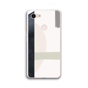 CaseCompany Baca: Google Pixel 3 XL Transparant Hoesje