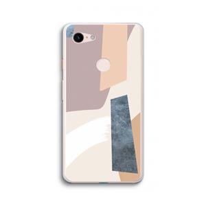 CaseCompany Luca: Google Pixel 3 XL Transparant Hoesje