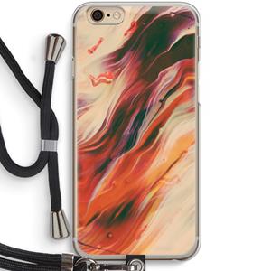 CaseCompany Forgotten Lands: iPhone 6 / 6S Transparant Hoesje met koord