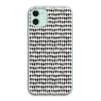 CaseCompany Crazy shapes: iPhone 11 Transparant Hoesje