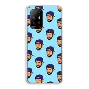 CaseCompany Drake Away: Oppo A95 5G Transparant Hoesje