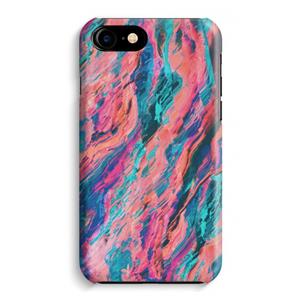 CaseCompany Electric Times: Volledig Geprint iPhone 7 Hoesje