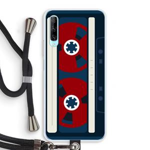 CaseCompany Here's your tape: Huawei P Smart Pro Transparant Hoesje met koord