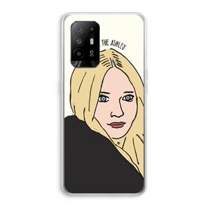 CaseCompany Ashley: Oppo A95 5G Transparant Hoesje
