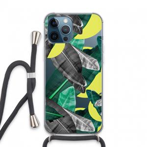 CaseCompany Fantasie jungle: iPhone 13 Pro Max Transparant Hoesje met koord
