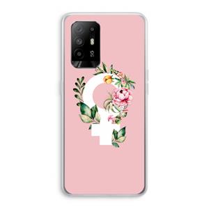 CaseCompany Venus: Oppo A95 5G Transparant Hoesje