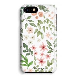 CaseCompany Botanical sweet flower heaven: Volledig Geprint iPhone 7 Hoesje