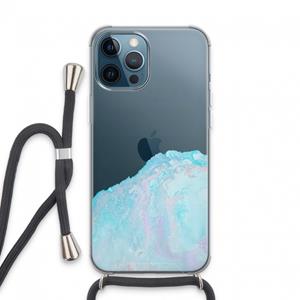 CaseCompany Fantasie pastel: iPhone 13 Pro Max Transparant Hoesje met koord