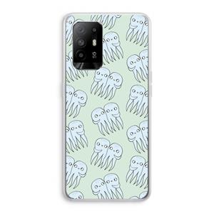 CaseCompany Octopussen: Oppo A95 5G Transparant Hoesje