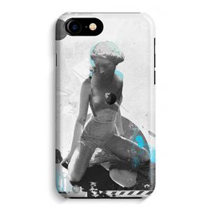 CaseCompany I will not feel a thing: Volledig Geprint iPhone 7 Hoesje