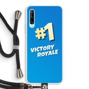 CaseCompany Victory Royale: Huawei P Smart Pro Transparant Hoesje met koord