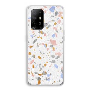 CaseCompany Terrazzo N°8: Oppo A95 5G Transparant Hoesje