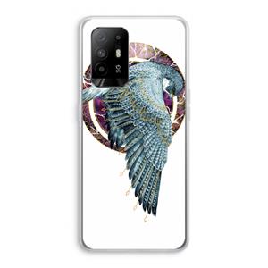 CaseCompany Golden Falcon: Oppo A95 5G Transparant Hoesje