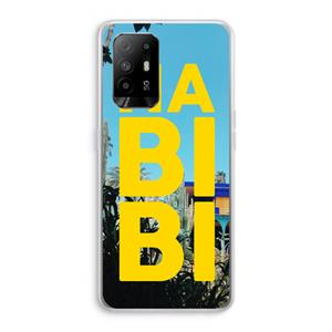 CaseCompany Habibi Majorelle : Oppo A95 5G Transparant Hoesje