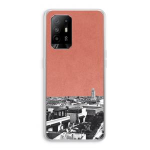 CaseCompany Marrakech Skyline : Oppo A95 5G Transparant Hoesje