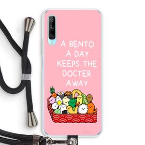 CaseCompany Bento a day: Huawei P Smart Pro Transparant Hoesje met koord