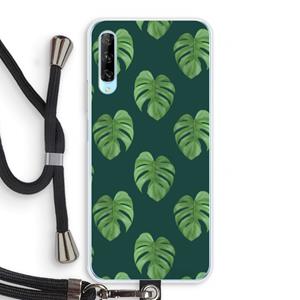 CaseCompany Monstera leaves: Huawei P Smart Pro Transparant Hoesje met koord