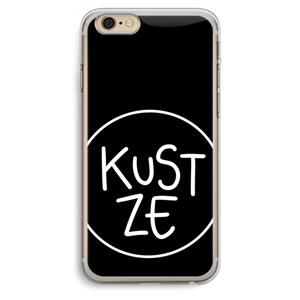 CaseCompany KUST ZE: iPhone 6 Plus / 6S Plus Transparant Hoesje