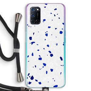CaseCompany Terrazzo N°5: Oppo A92 Transparant Hoesje met koord
