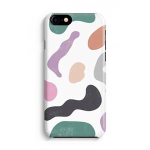 CaseCompany Memphis Shapes: Volledig Geprint iPhone 7 Hoesje